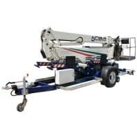 Trailer aerial work platform